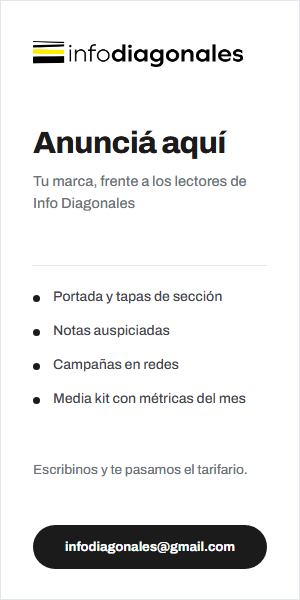 Anunciá aquí en Info Diagonales