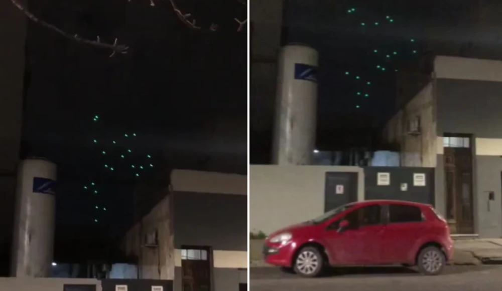 Luces verdes en el cielo platense: qué fue el fenómeno que sorprendió a los vecinos