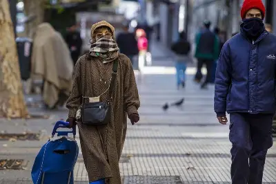 Alerta amarilla por frío extremo en cuatro provincias