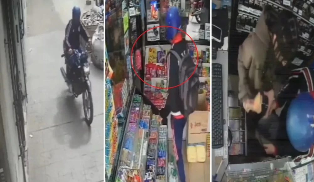 Violento robo armado en un kiosco