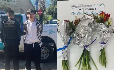 Un adolescente robó tres ramos de flores para regalarle a su novia y fue detenido