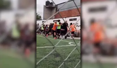 Nuevo escándalo y batalla campal en la Liga Amateur Platense