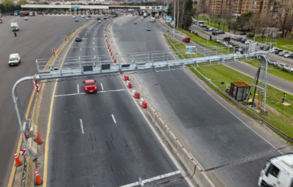 Nuevo sistema de peaje sin barreras en la Autopista La Plata-Buenos Aires 