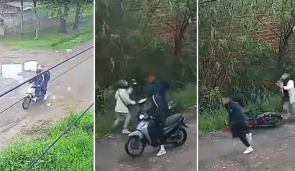 Una mujer se resistió a un robo en Berisso y fue golpeada por motochorros